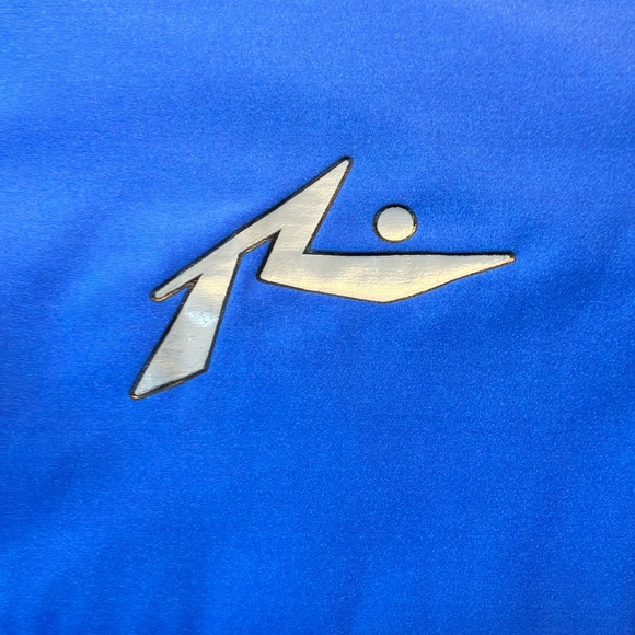 Rusty Neon Blue Short Sleeved Rash guard - Picture 5 of 9